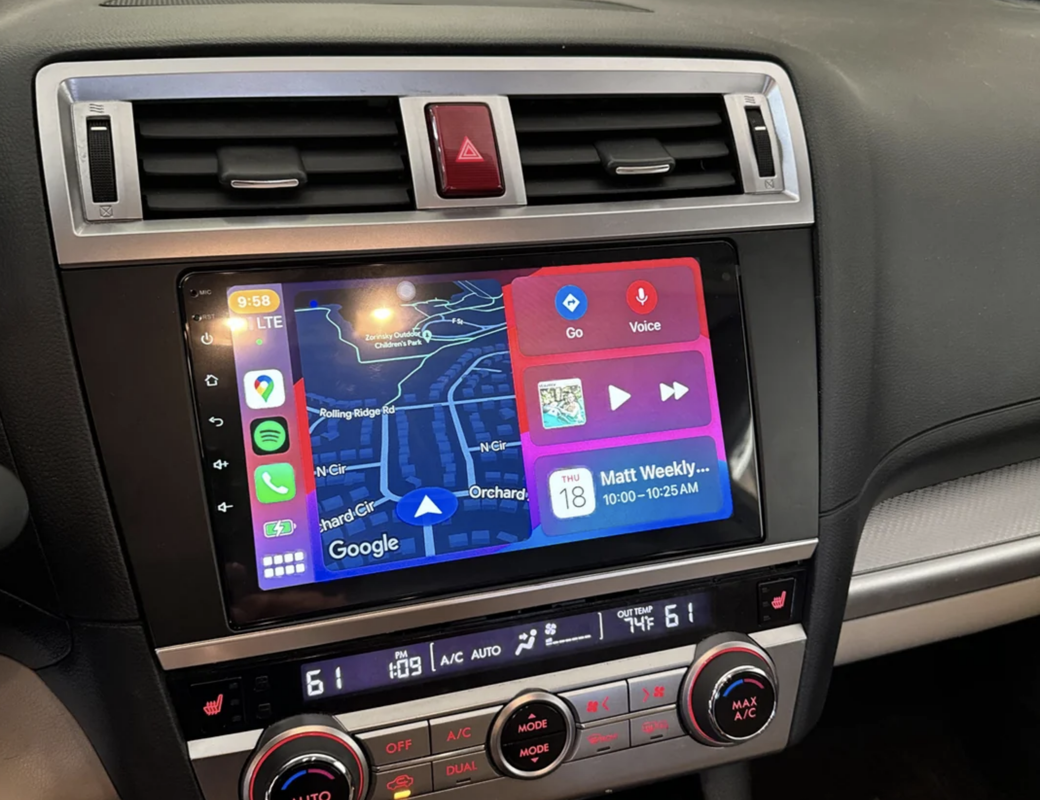 Automedia F0876 Mudelikohane android multimeediakeskus gps naviraadio