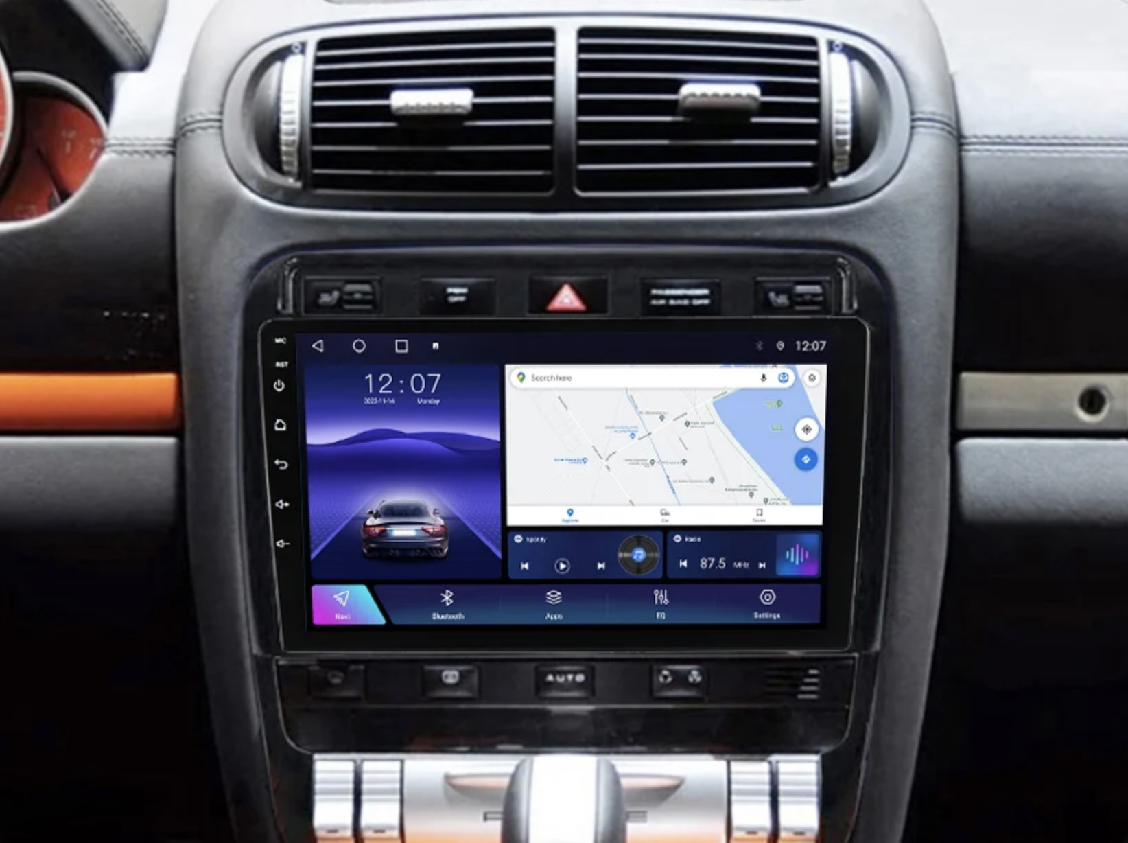 Porsche Cayenne (2003-2010) Android  | GPS autoraadio ja multimeedia keskus