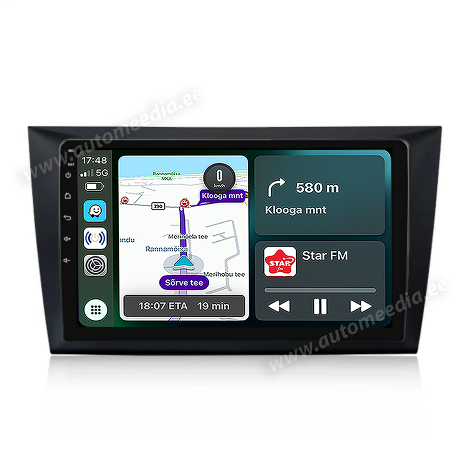 VW Golf VI (2008-2016) Android  | GPS autoraadio ja multimeedia keskus