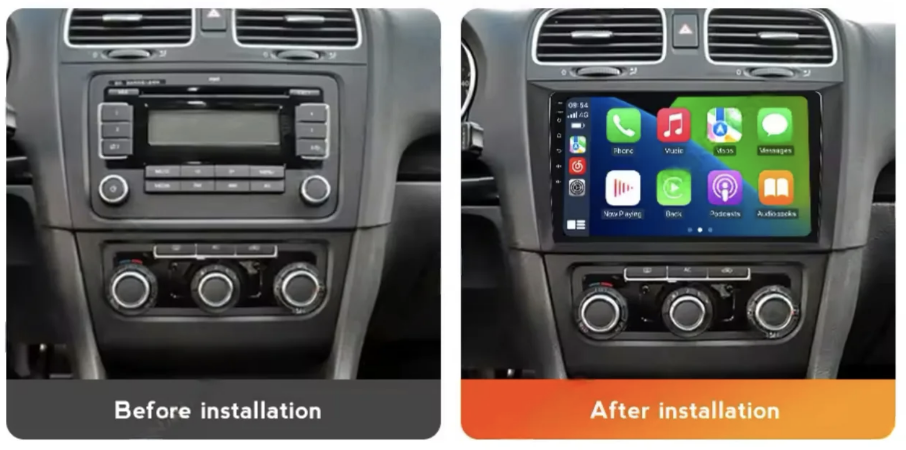 Automedia F0999 Mudelikohane android multimeediakeskus gps naviraadio