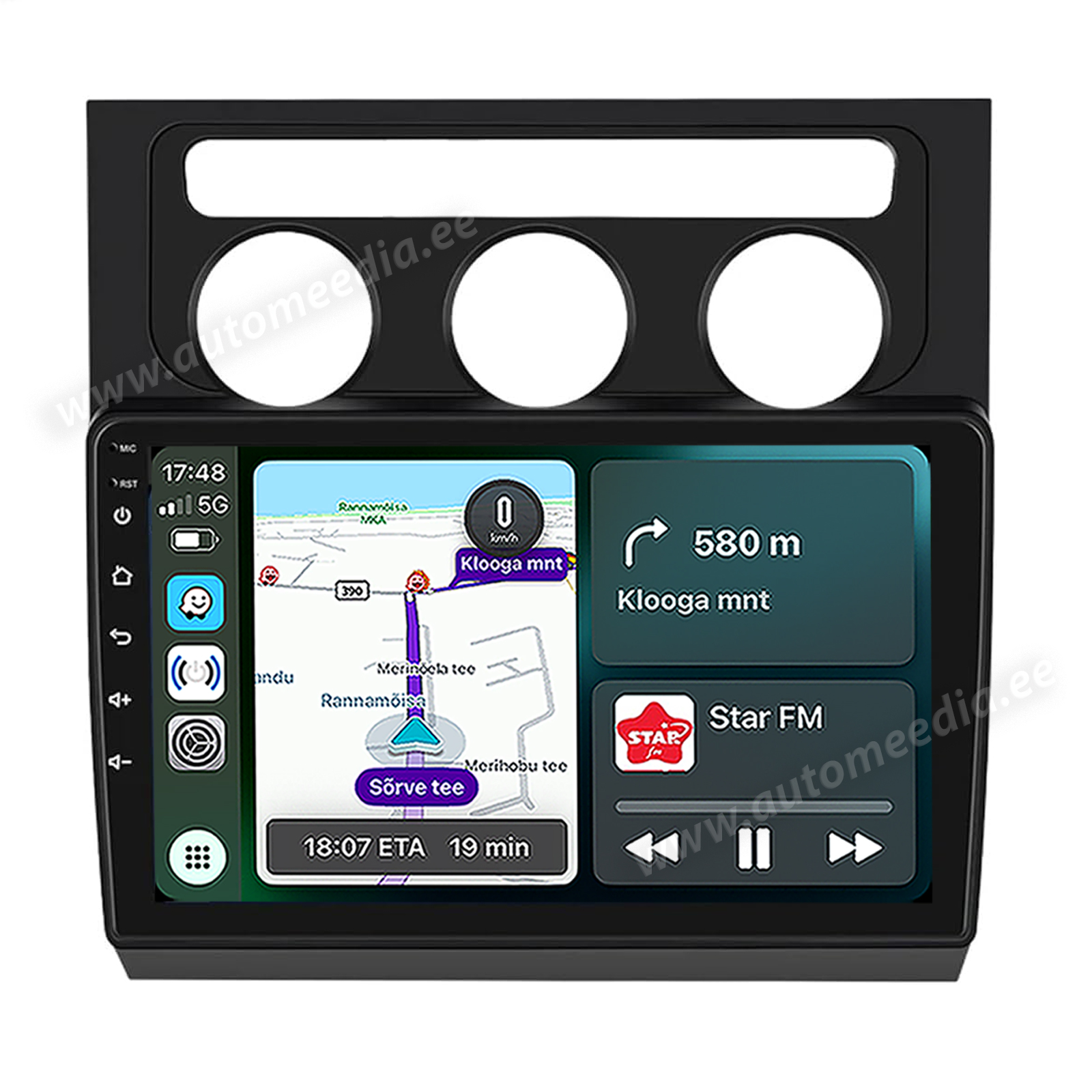VW Touran (2003-2010) Android  | GPS autoraadio ja multimeedia keskus