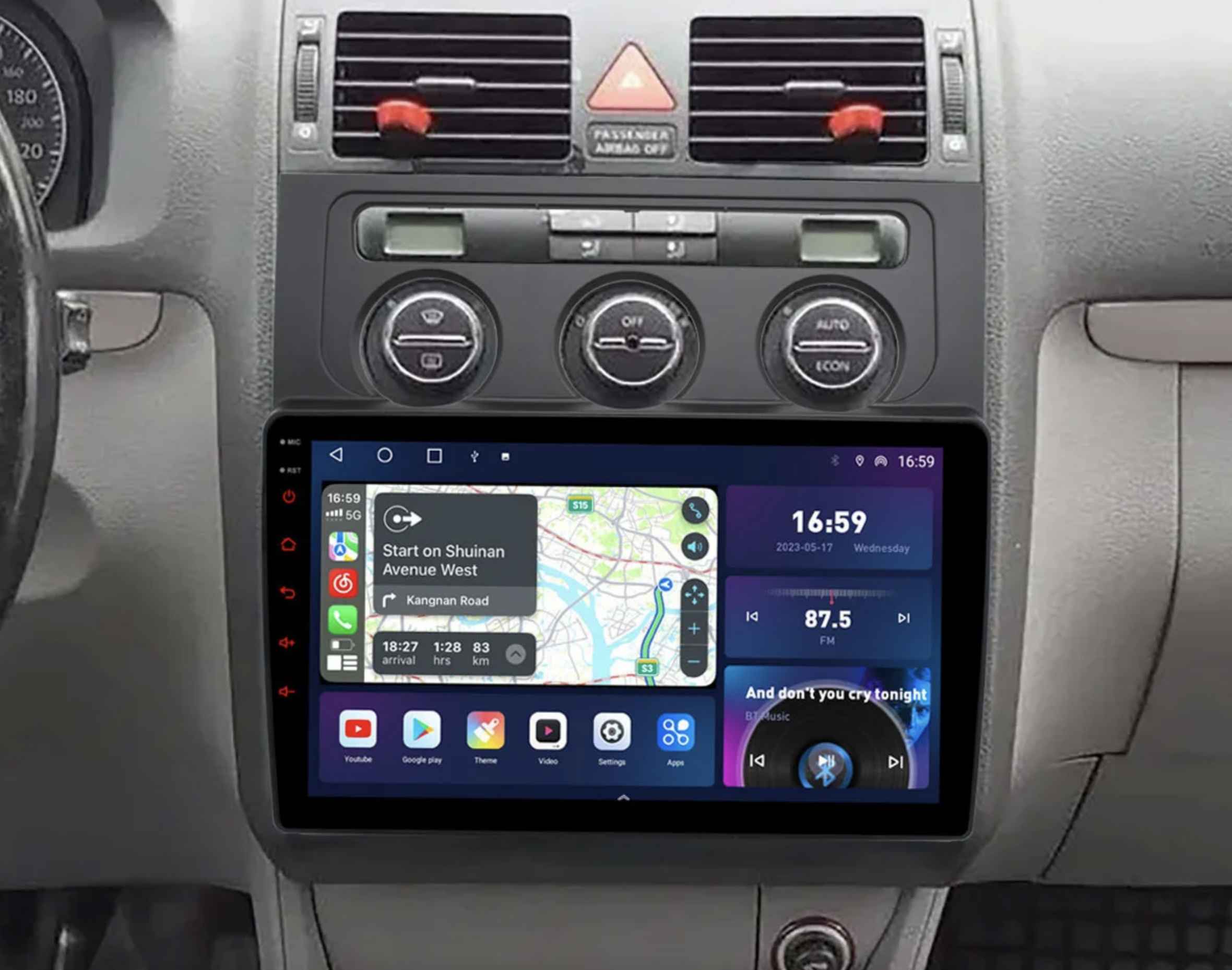 Automedia F1001 Mudelikohane android multimeediakeskus gps naviraadio