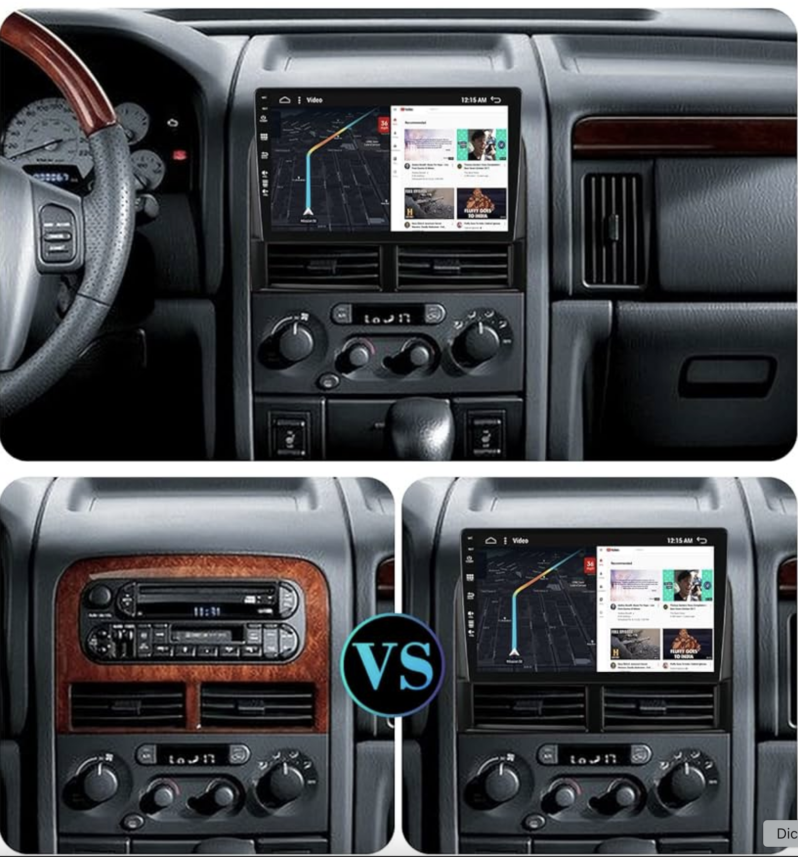 Automedia F1114 Mudelikohane android multimeediakeskus gps naviraadio