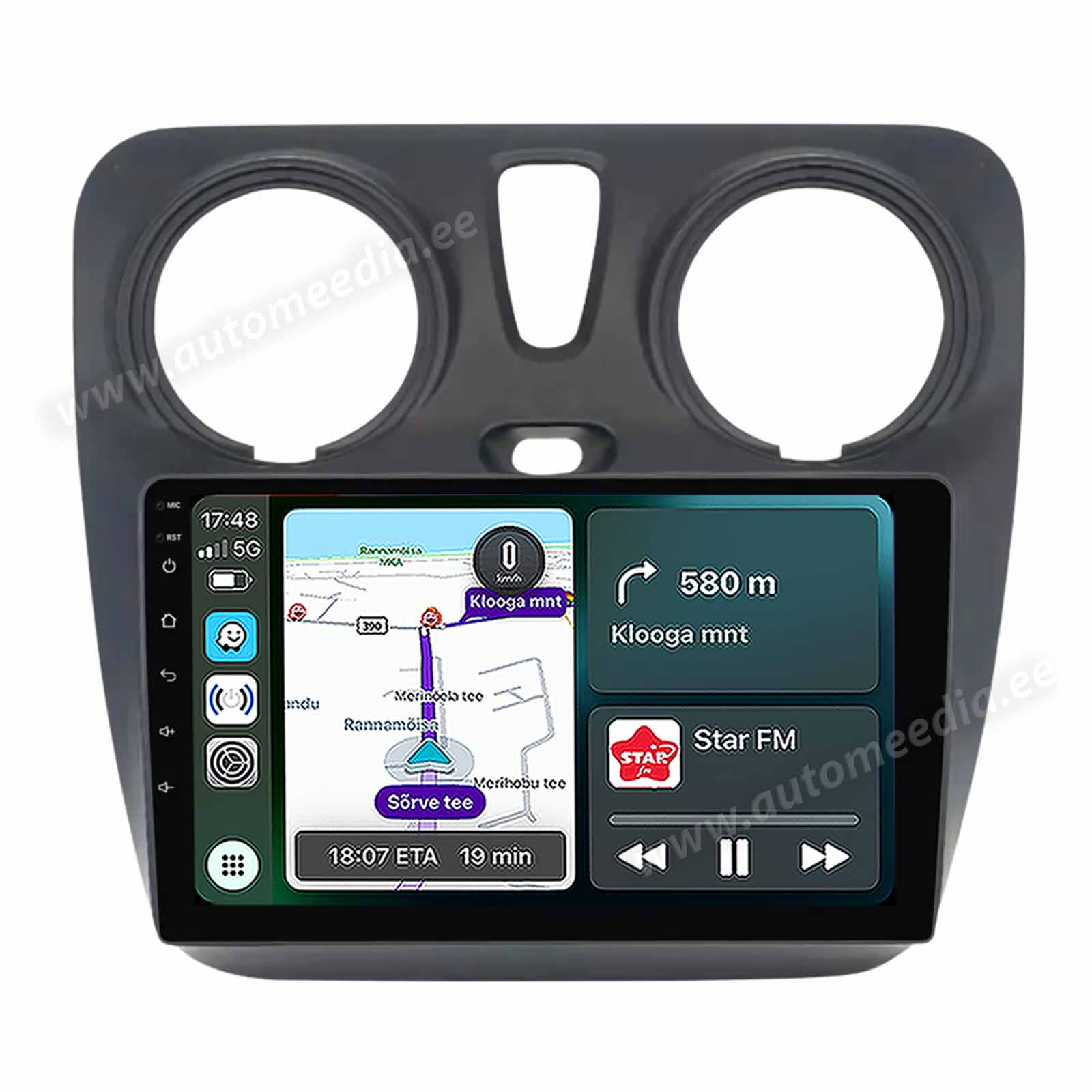 Dacia Dokker (2013-2021) Android  | GPS autoraadio ja multimeedia keskus