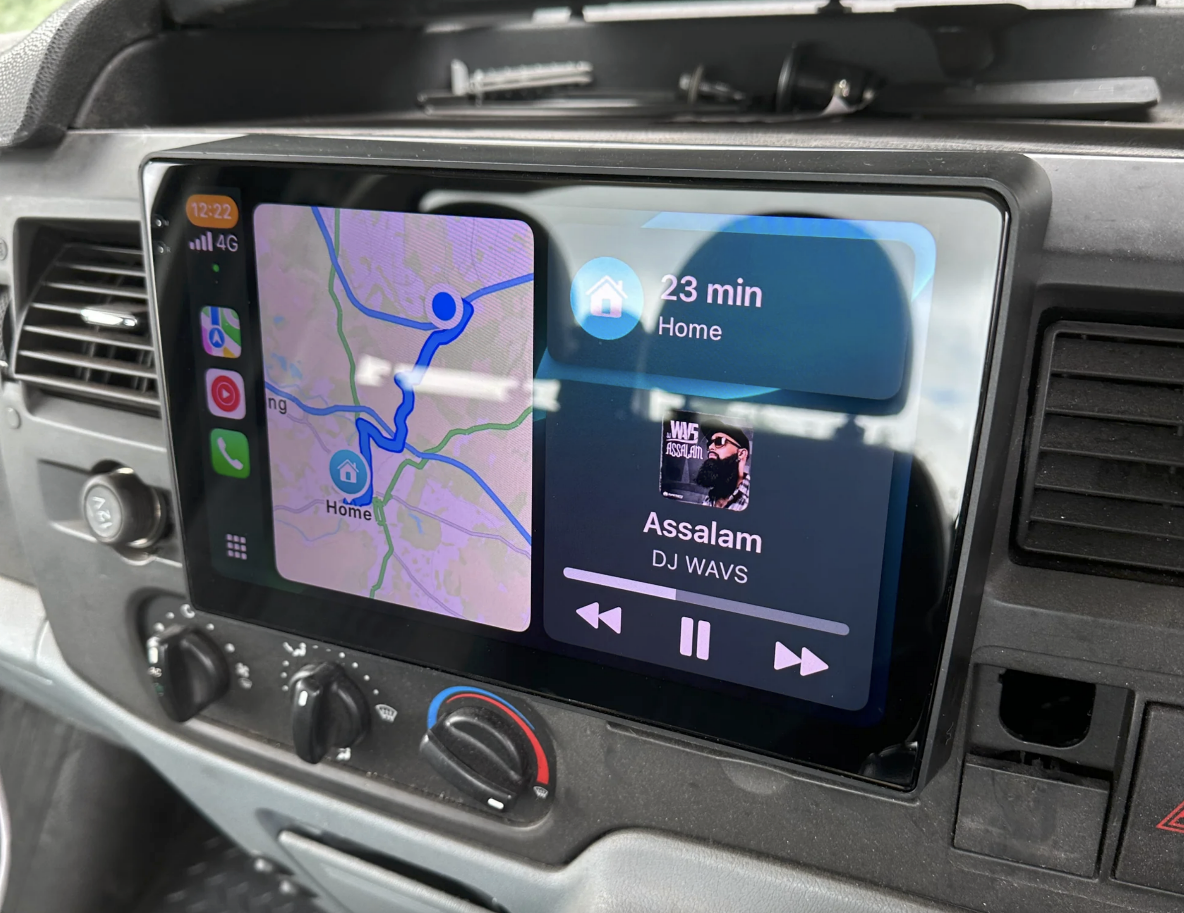 Automedia F2004 Mudelikohane android multimeediakeskus gps naviraadio