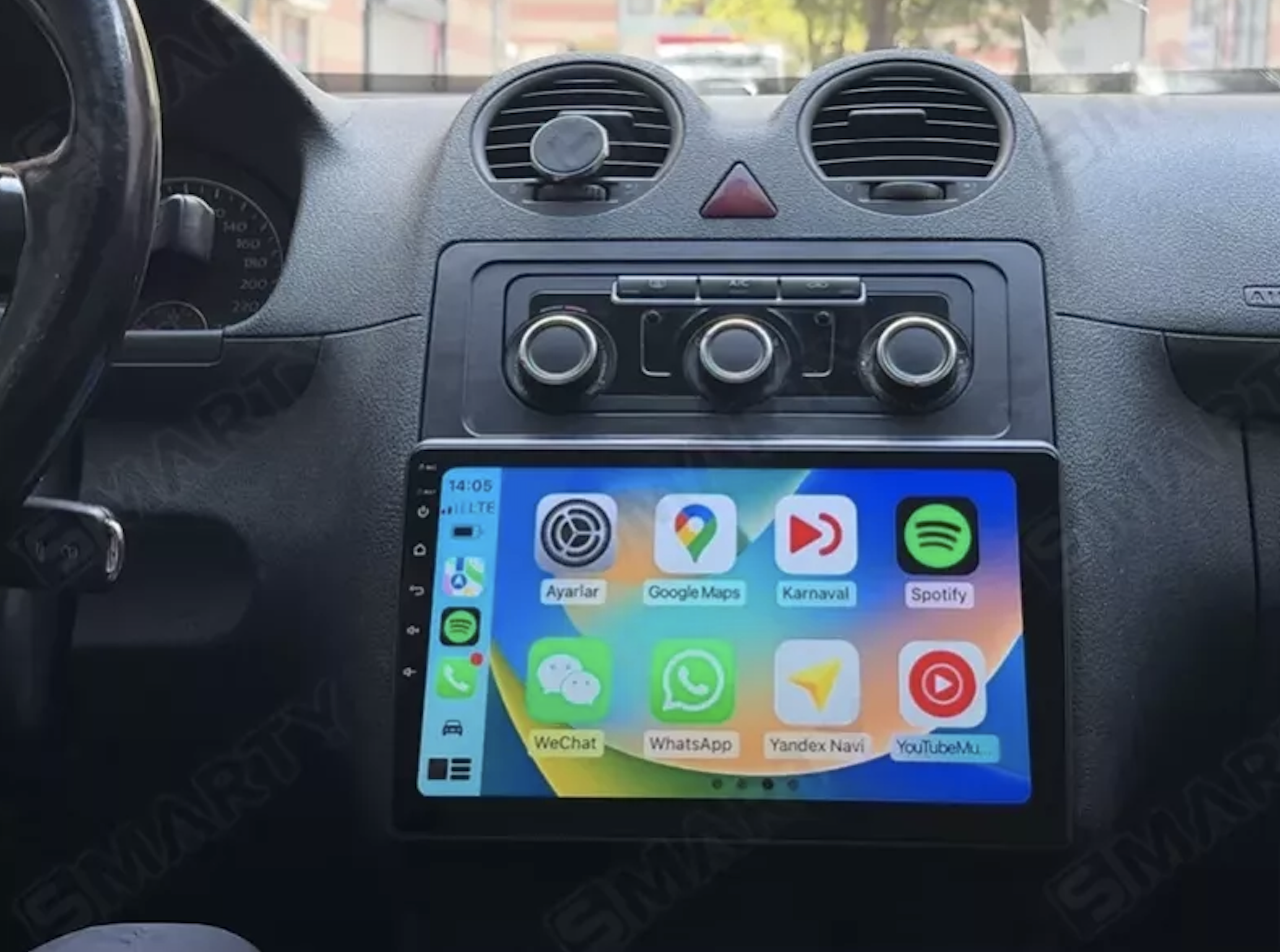 Automedia F2005 Mudelikohane android multimeediakeskus gps naviraadio