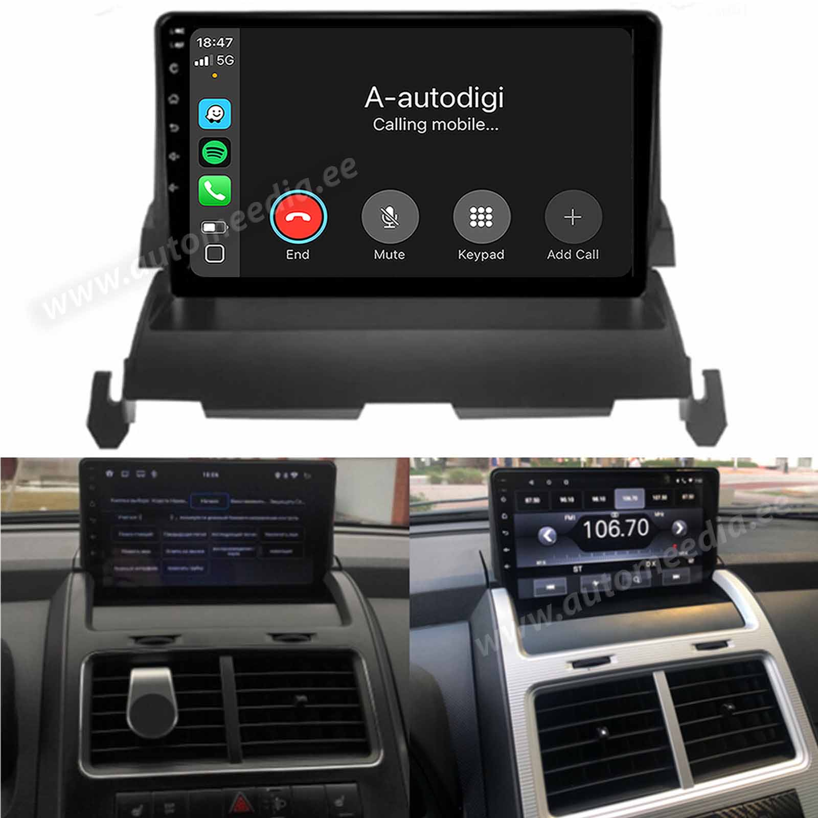 Dodge Journey (2008-2011) Android  | GPS autoraadio ja multimeedia keskus