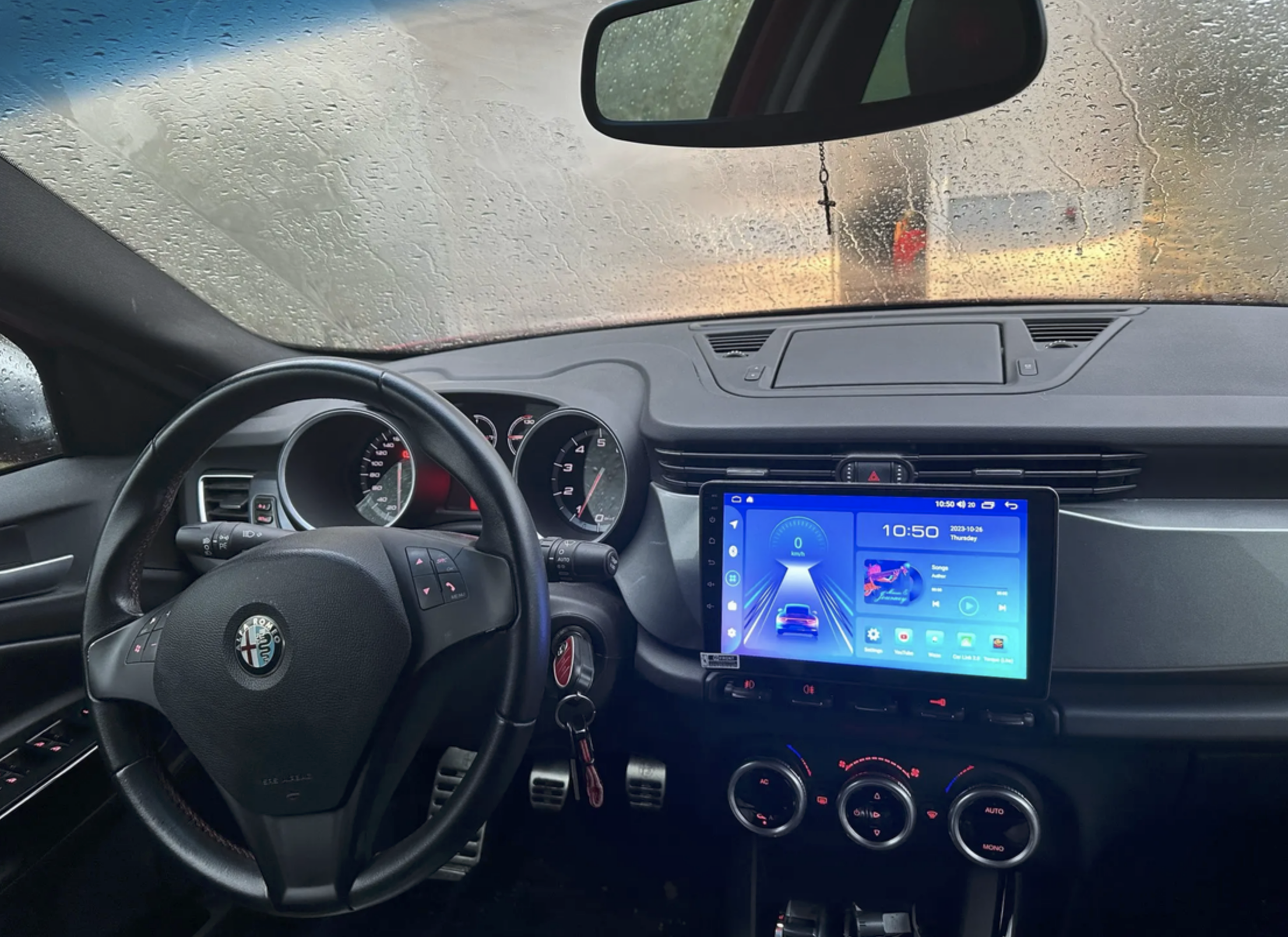 Alfa Romeo Giulietta 2010-2014  Automedia F2010 raadio sobivus autole