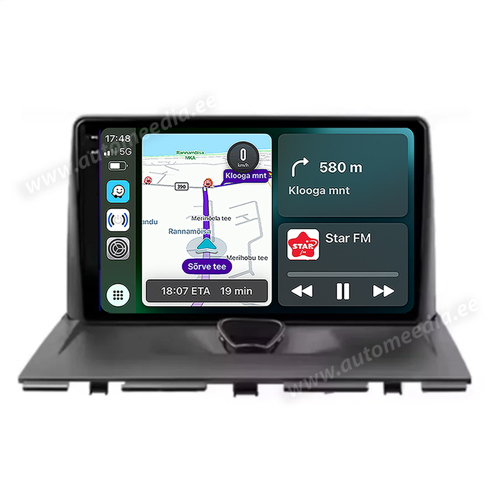 Toyota ProAce | Citroen Jumpy | Peugeot Expert | 2007 - 2016 Android  | GPS autoraadio ja multimeedia keskus