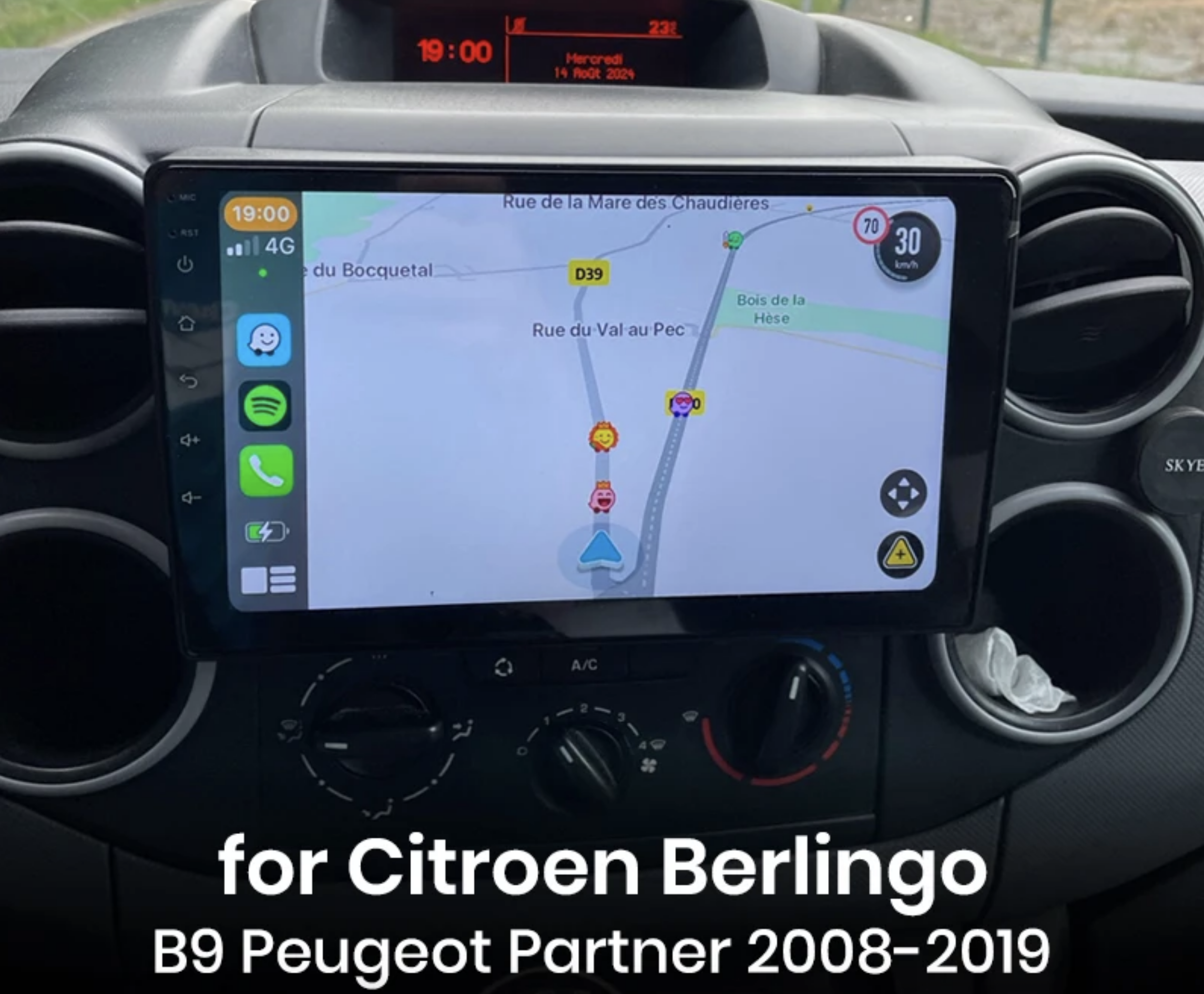 Automedia F9444 Mudelikohane android multimeediakeskus gps naviraadio