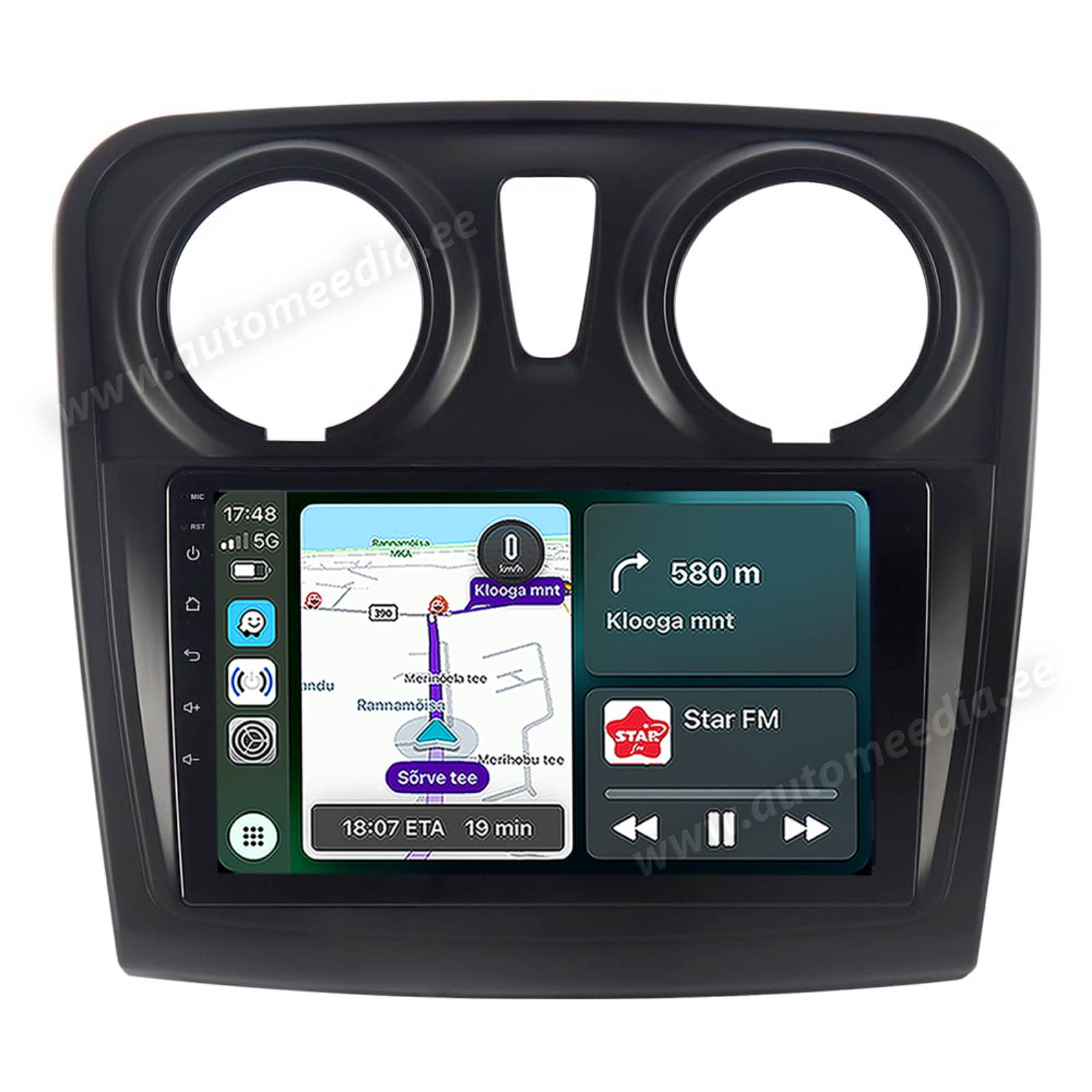 Dacia Logan | Sandero | (2012-2021) Android  | GPS autoraadio ja multimeedia keskus