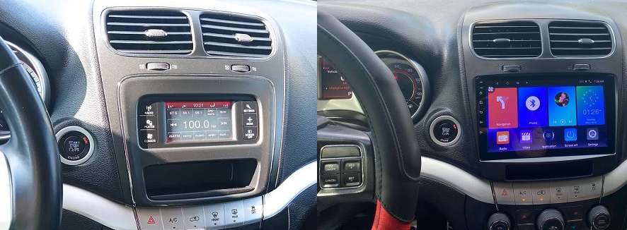 Automedia F9773 merkkikohtainen Android GPS multimedia näyttösoitin