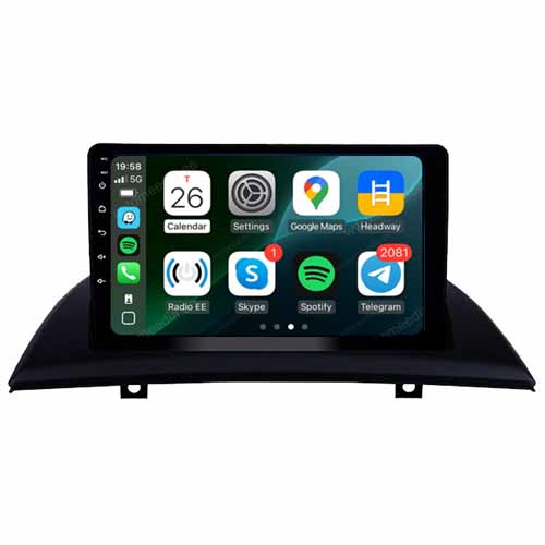 BMW X3 E83 (2004 - 2009) w/o orig. screen Android  | GPS autoraadio ja multimeedia keskus