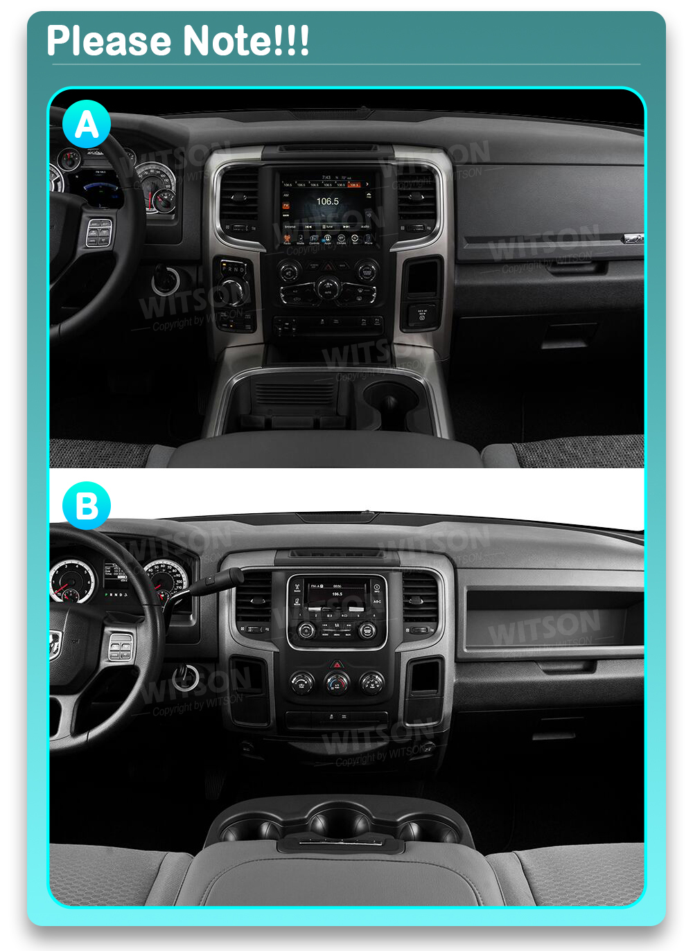 Automedia F9840 Automedia F9840 custom fit multimedia radio suitability for the car