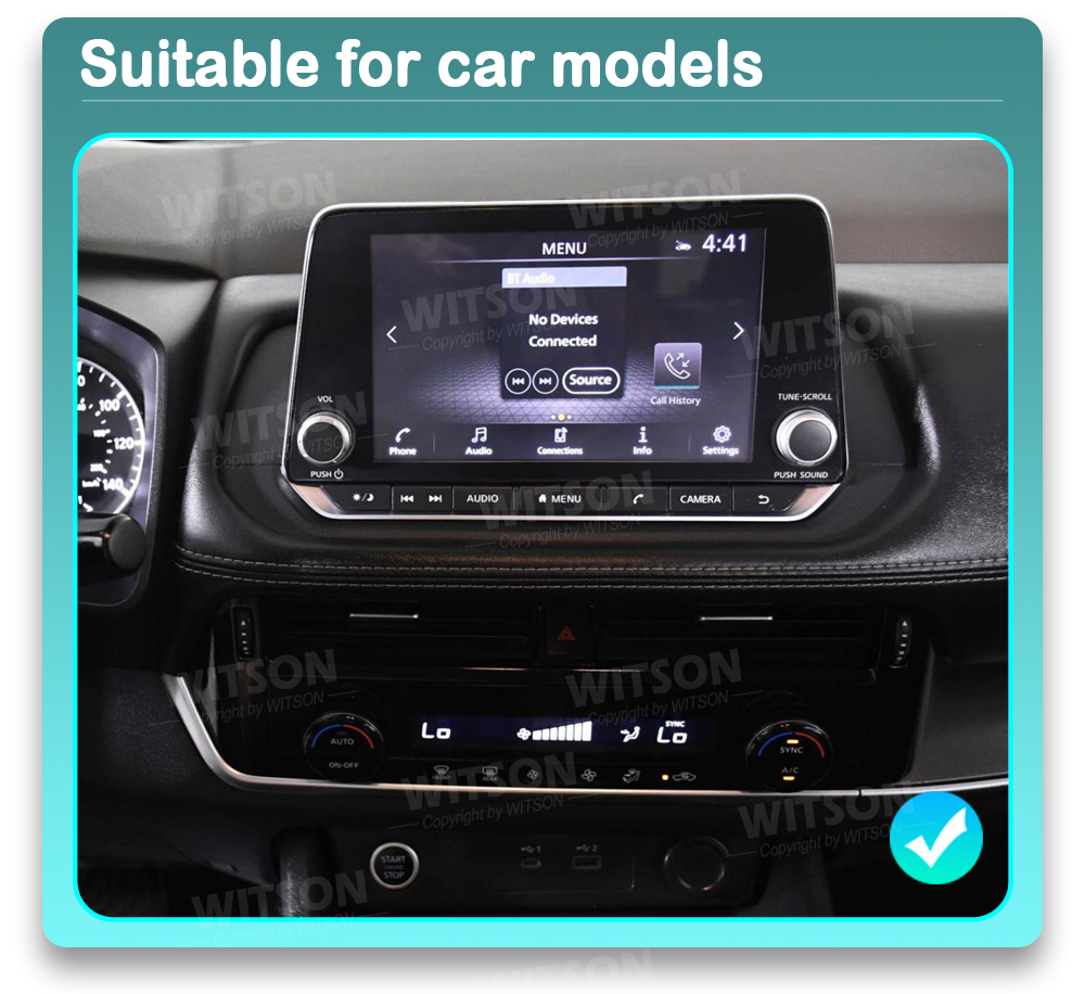 Nissan Qashqai J12 | X-Trail | 2021+  Automedia F9927 raadio sobivus autole