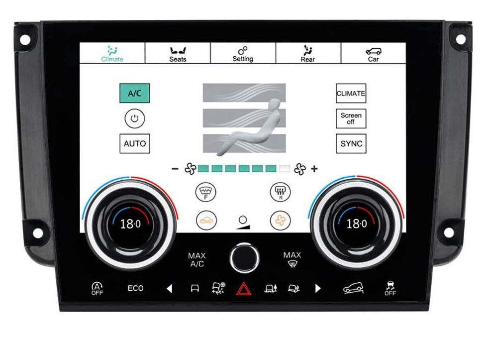 9" дюймовый экран Land Rover Discovery Sport (2015-2019) цифровая климатическая панель AC