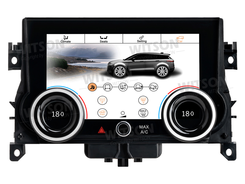 7" дюймовый экран Range Rover Evoque (2012-2018) цифровая климатическая панель AC