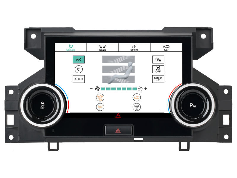 7" дюймовый экран Land Rover Discovery 4 | L319 (2009- 2016)  цифровая климатическая панель AC