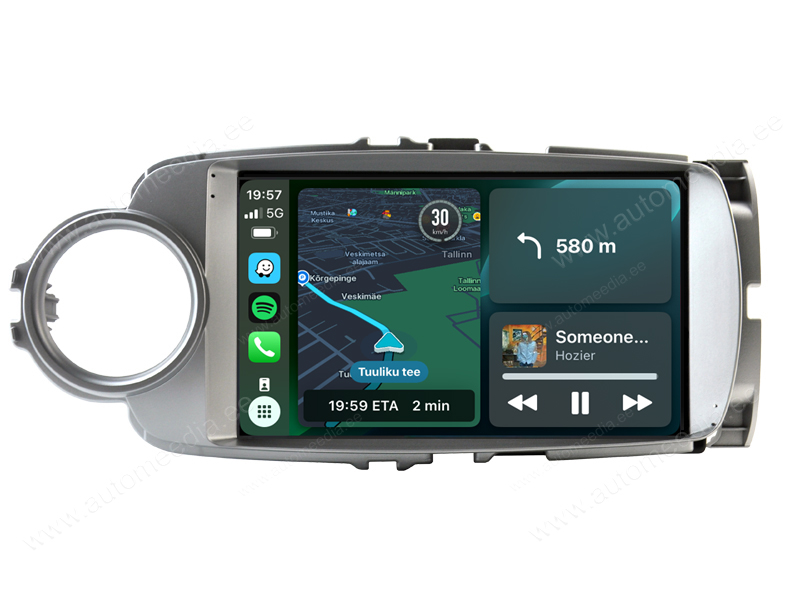 Toyota Yaris (2012-2017) Android | auto GPS radio ja multimedia näyttösoitin