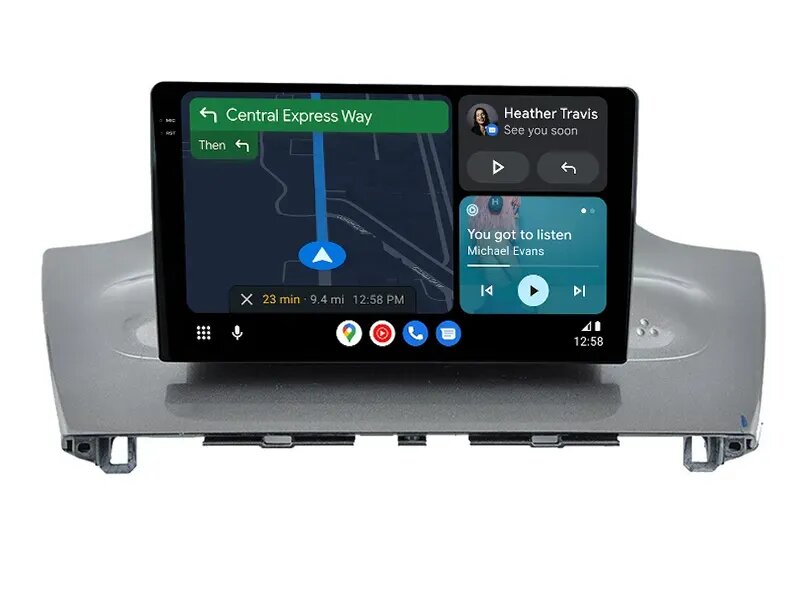 TOYOTA IQ (2005-2015) Android | auto GPS radio ja multimedia näyttösoitin