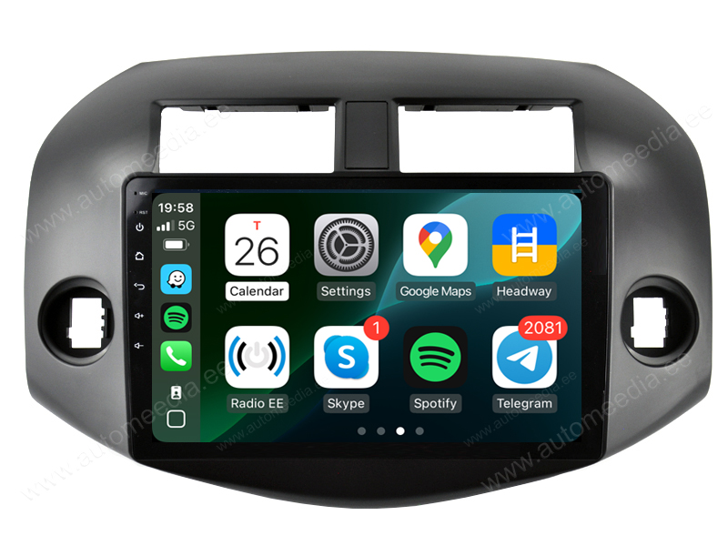 Toyota RAV4 (2006-2012) Android  | GPS autoraadio ja multimeedia keskus