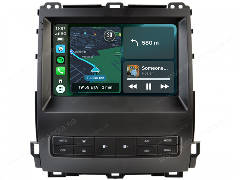 Toyota Land Cruiser Prado 120 (2003 - 2009) Android  | GPS autoraadio ja multimeedia keskus