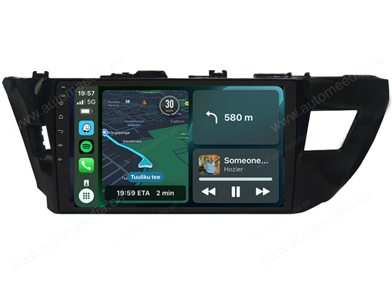 TOYOTA COROLLA (2012-2015) Android | auto GPS radio ja multimedia näyttösoitin