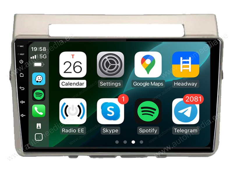 Toyota Corolla Verso (2004-2009) Android  | GPS autoraadio ja multimeedia keskus