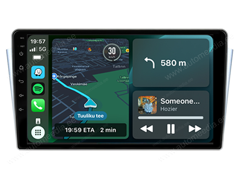 Toyota Avensis T250 2 II 2003 - 2009 Android  | GPS auto radio un multimediju centrs