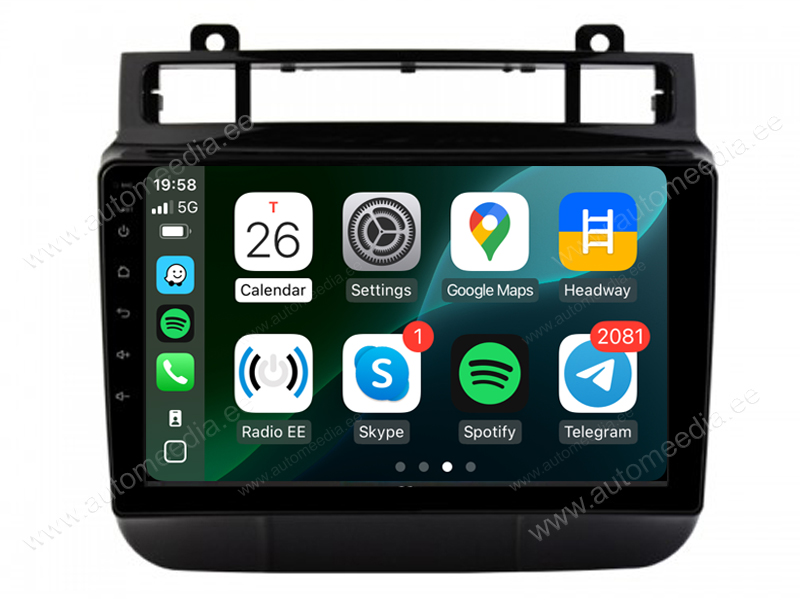 VW Touareg (2010-2017) Android  | GPS autoraadio ja multimeedia keskus