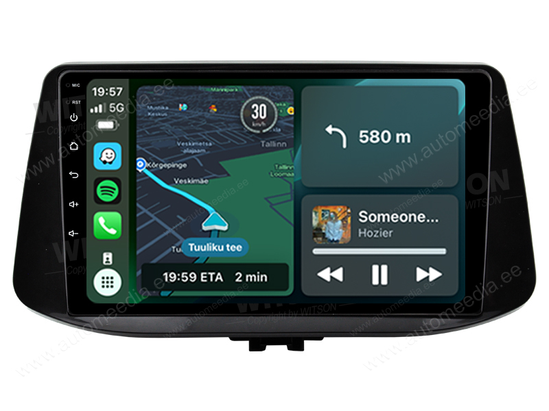 HYUNDAI i30 2018 Android  | GPS auto radio un multimediju centrs