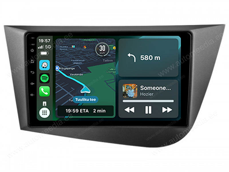 Seat Leon (2005-2012) Android | auto GPS radio ja multimedia näyttösoitin