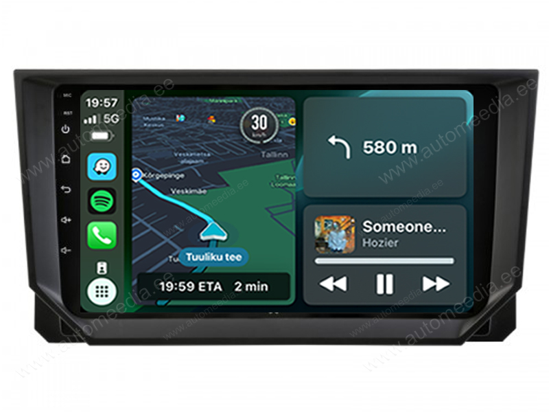 Seat Arona (2017-2024) Android | auto GPS radio ja multimedia näyttösoitin
