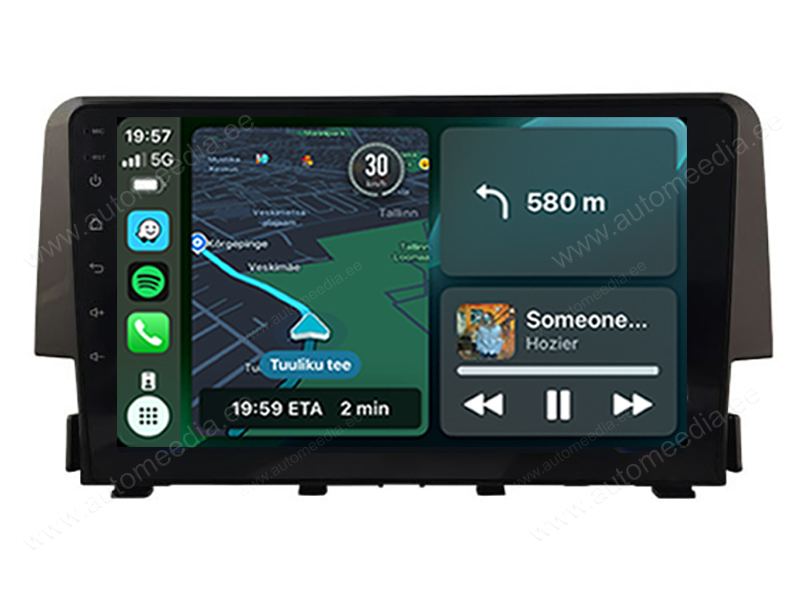 Honda Civic (2016-2019) Android  | GPS car radio and multimedia system