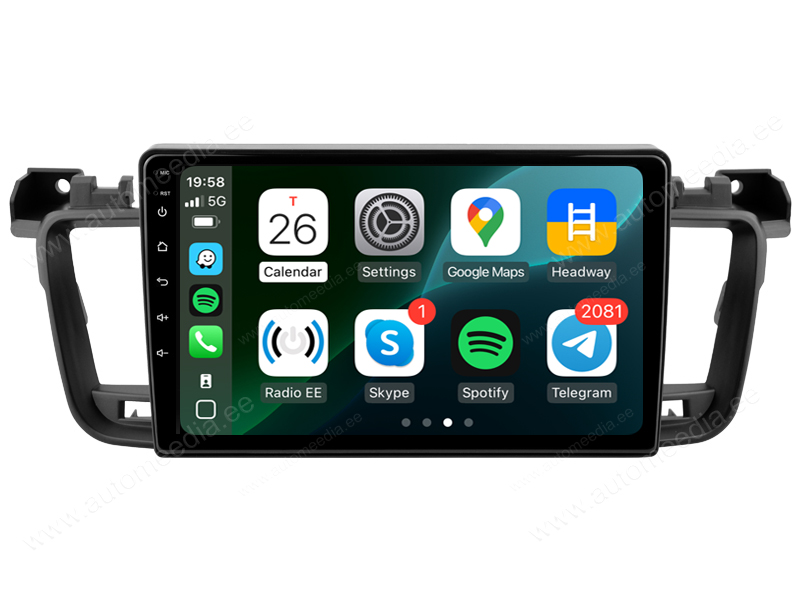 Peugeot 508 (2011 - 2018) Android  | GPS autoraadio ja multimeedia keskus