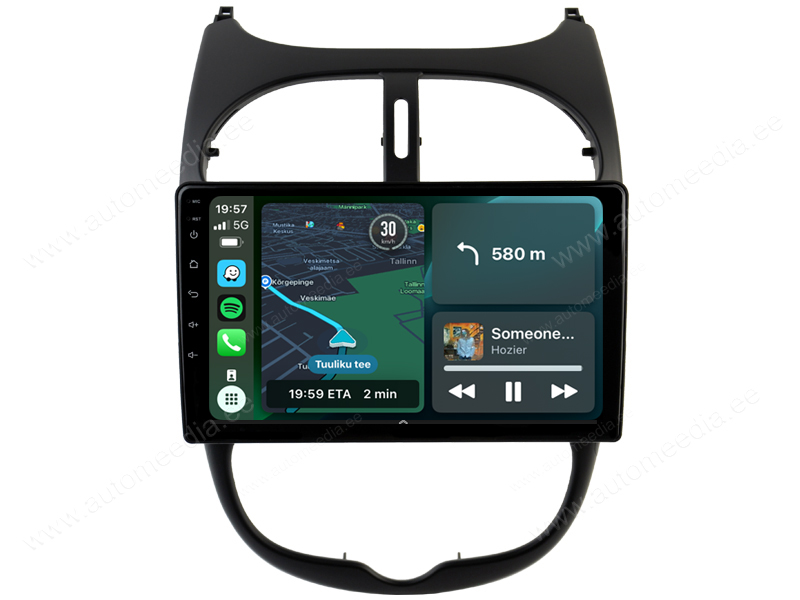 PEUGEOT 206 (2001-2008) Android  | GPS car radio and multimedia system