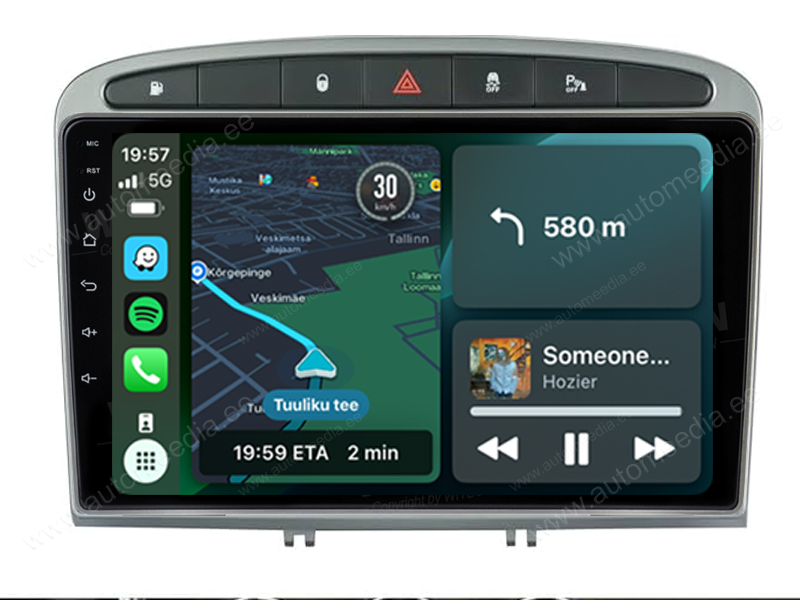 Peugeot 308 (2007-2013) | 408 (2011-2013) | RCZ (2010-2015) Android | Штатная магнитола с GPS навигацией