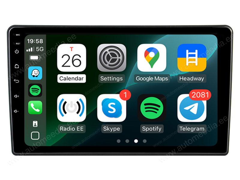 Peugeot 308 T9 308S 2013 - 2017 Android  | GPS autoraadio ja multimeedia keskus