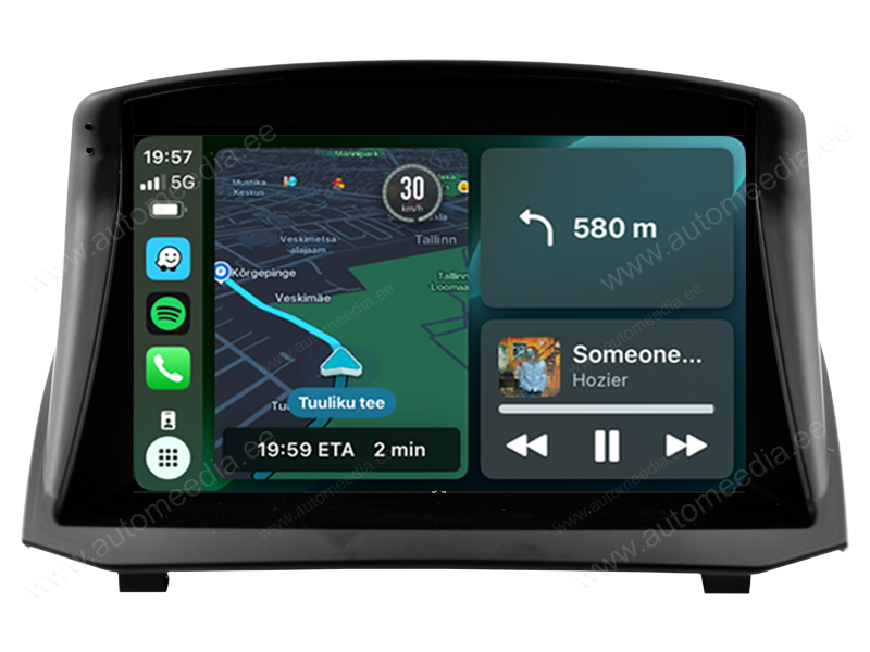 Ford Fiesta (2009-2017) Android | auto GPS radio ja multimedia näyttösoitin