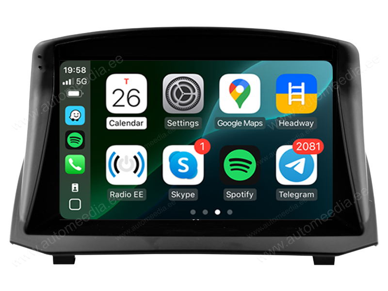 Ford Fiesta (2009-2017) Android  | GPS autoraadio ja multimeedia keskus