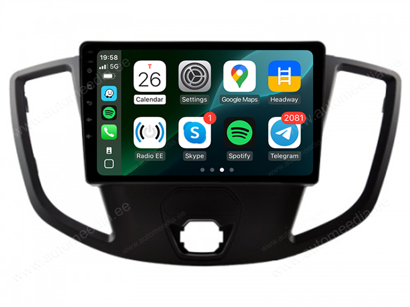 Ford Transit (2013 - 2018) Android  | GPS autoraadio ja multimeedia keskus