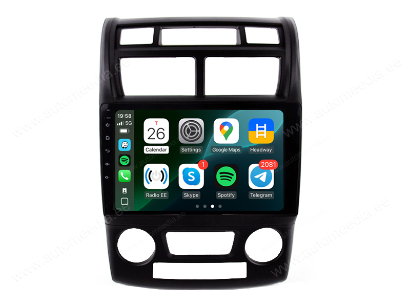 Kia Sportage (2004-2009) Android  | GPS autoraadio ja multimeedia keskus