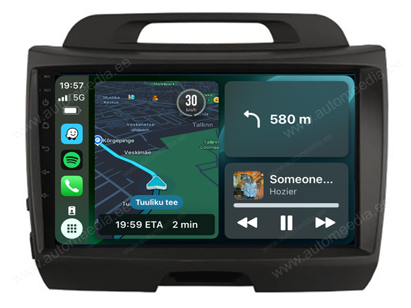 Kia Sportage (2010-2015) Android  | GPS autoraadio ja multimeedia keskus