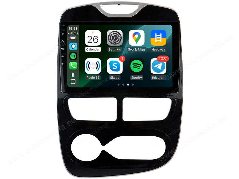 RENAULT CLIO (2012-2018) Android  | GPS autoraadio ja multimeedia keskus