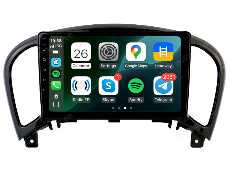 Nissan Juke YF15 2010-2014 Android  | GPS autoraadio ja multimeedia keskus