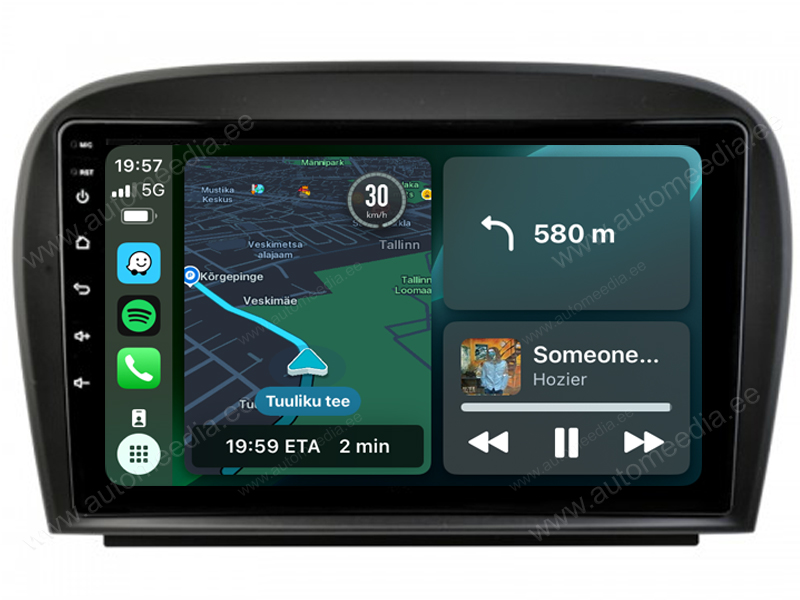 Mercedes-Benz SL R230 (2001-2007) Android  | GPS autoraadio ja multimeedia keskus