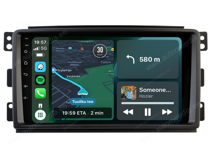 Smart Fortwo (2005-2010) Android  | GPS car radio and multimedia system