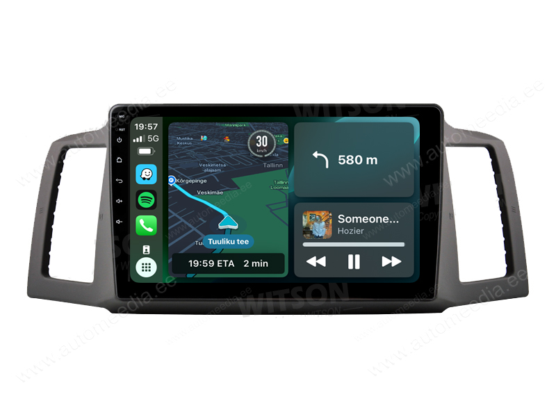 Jeep Grand Cherokee (2004-2007) Android  | GPS auto radio un multimediju centrs