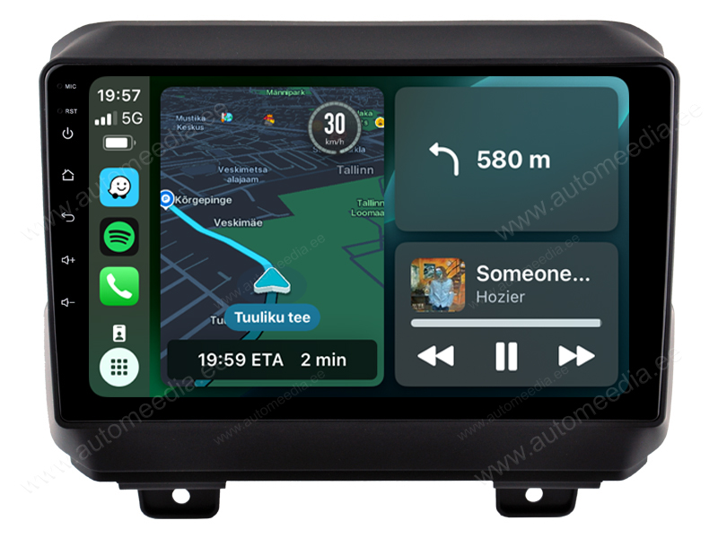 JEEP WRANGLER 4 JL 2018-2022 Android  | GPS auto radio un multimediju centrs