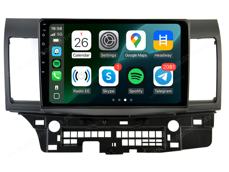 Mitsubishi Lancer (2007-2017) Android  | GPS autoraadio ja multimeedia keskus